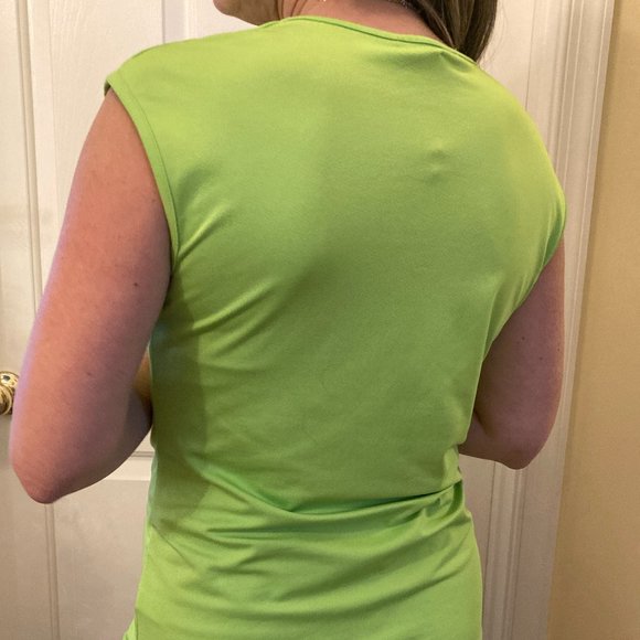 Cable & gauge lime green sleeveless top - Picture 3 of 3